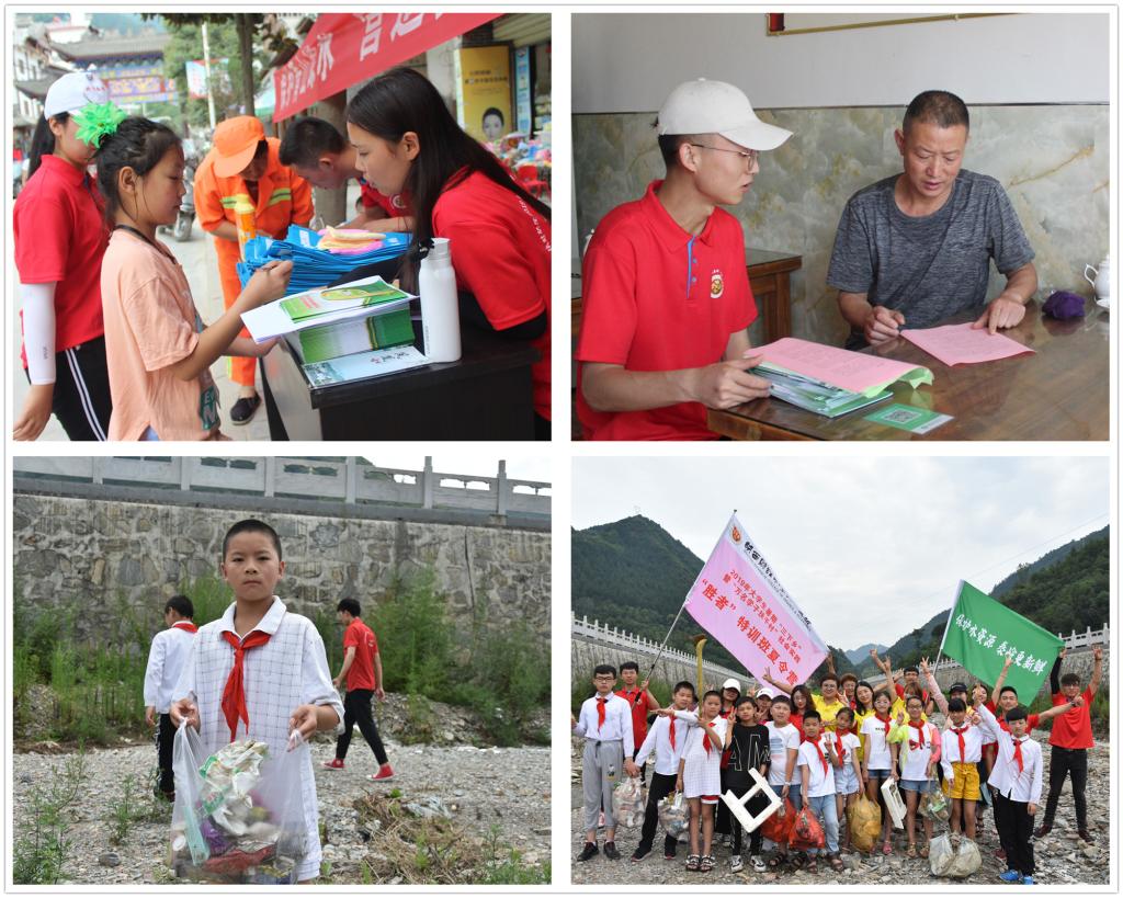 各小分队开展活动