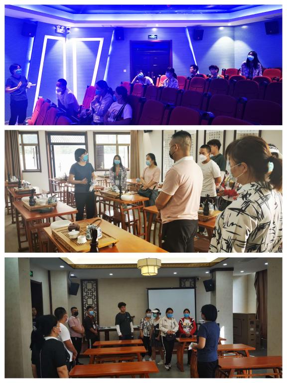 大学生综合素质拓展中心参观现场