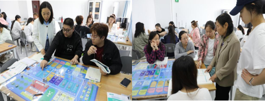 “决胜财报”企业经营决策沙盘突围赛师生探讨 “决胜财报”企业经营决策沙盘突围赛师生探讨
