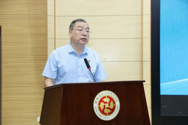 陕西财经职业技术学院校长程书强致辞