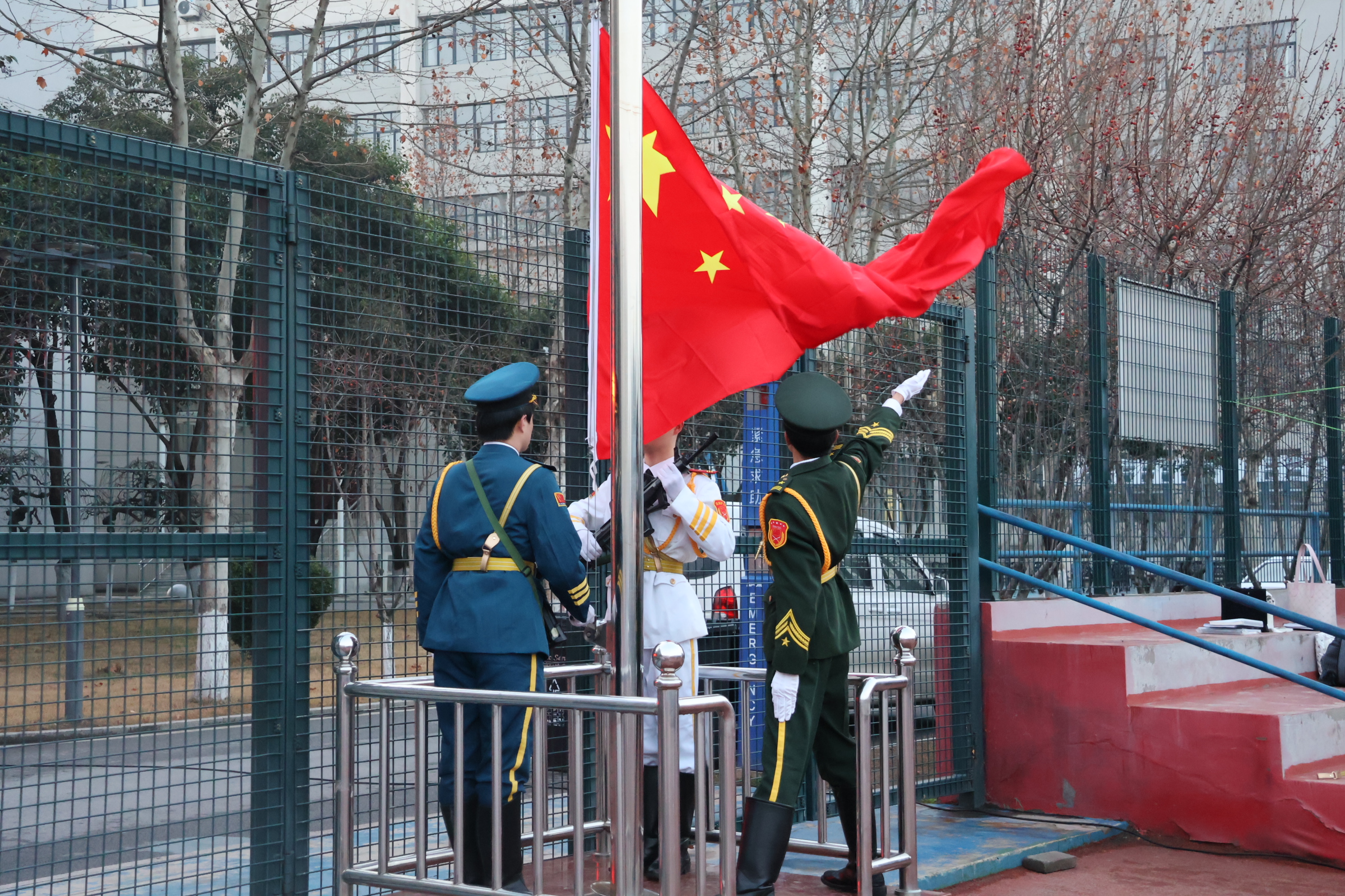 国旗护卫队升旗 国旗护卫队升旗