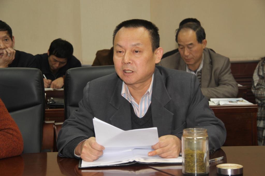 思政部主任陈志宏作交流发言